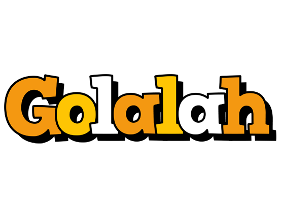 Golalah cartoon logo