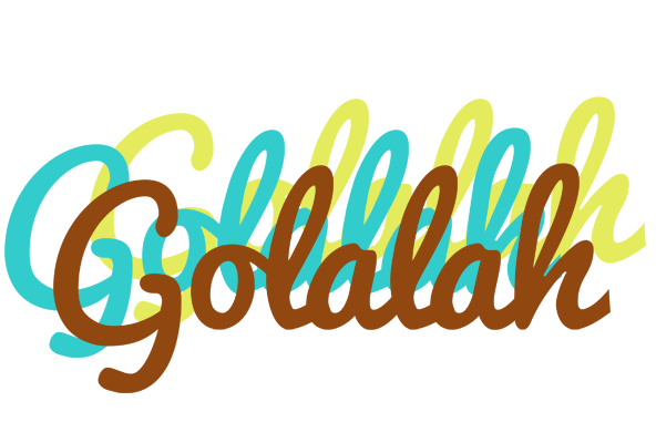 Golalah cupcake logo