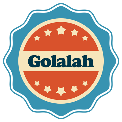 Golalah labels logo