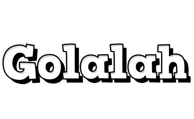 Golalah snowing logo