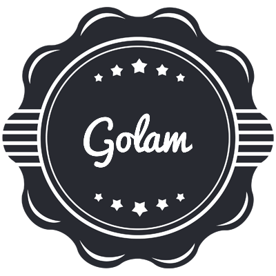 Golam badge logo