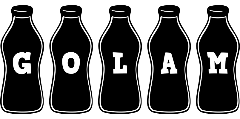 Golam bottle logo