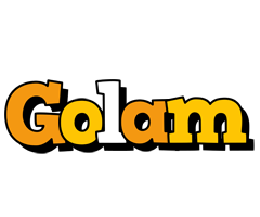 Golam cartoon logo