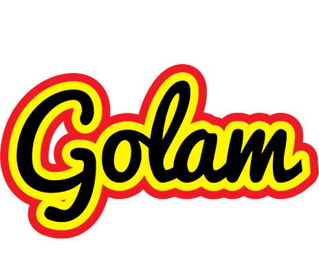 Golam flaming logo