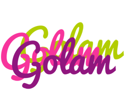 Golam flowers logo