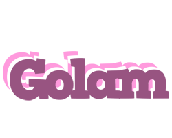 Golam relaxing logo