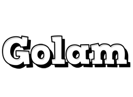 Golam snowing logo