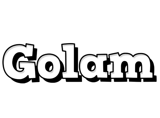 Golam snowing logo