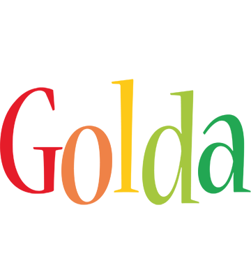 Golda birthday logo