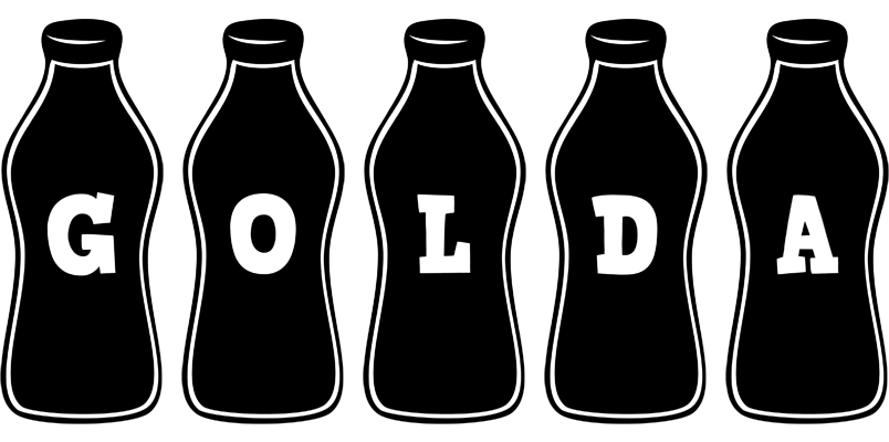Golda bottle logo