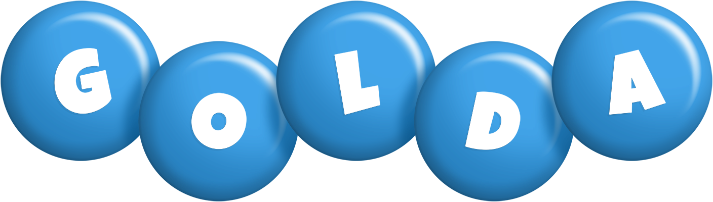 Golda candy-blue logo