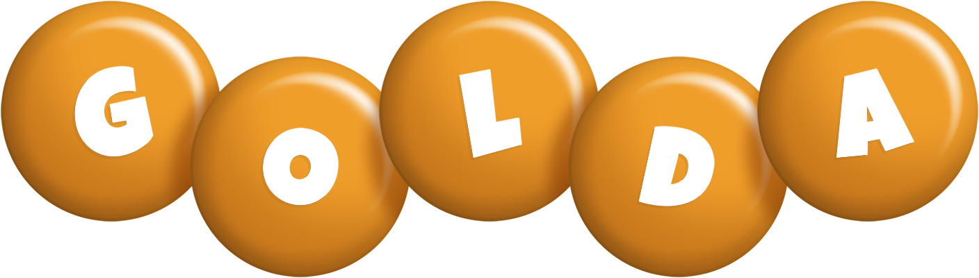 Golda candy-orange logo