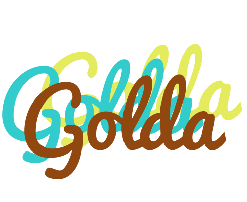 Golda cupcake logo