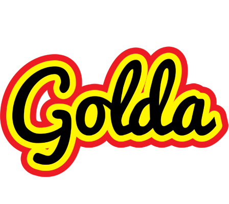 Golda flaming logo