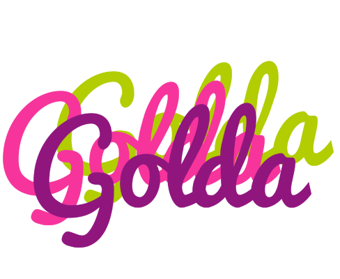 Golda flowers logo