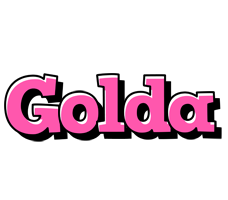 Golda girlish logo