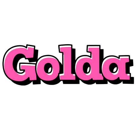 Golda girlish logo
