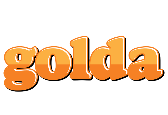 Golda orange logo