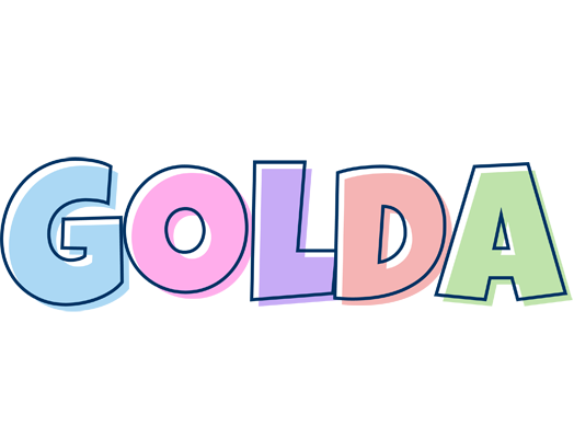 Golda pastel logo