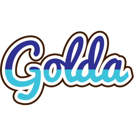 Golda raining logo
