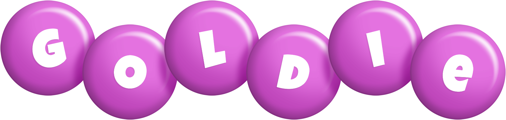 Goldie candy-purple logo