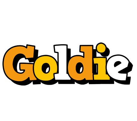 Goldie cartoon logo