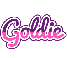 Goldie cheerful logo