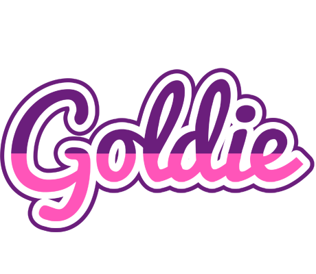 Goldie cheerful logo