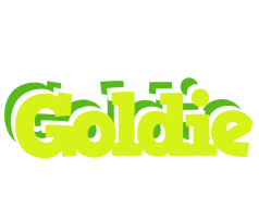 Goldie citrus logo