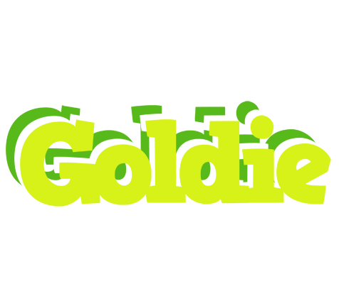 Goldie citrus logo