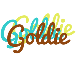 Goldie cupcake logo