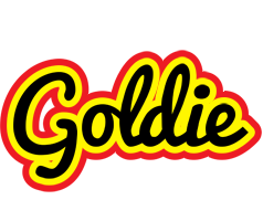 Goldie flaming logo