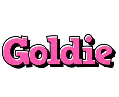 Goldie girlish logo