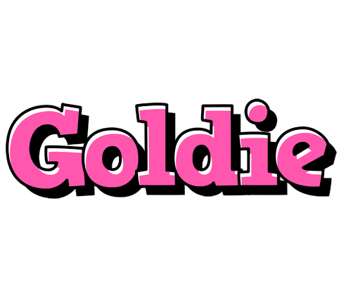 Goldie girlish logo