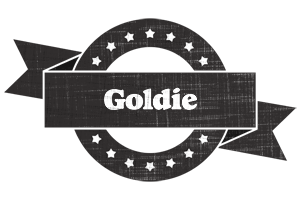 Goldie grunge logo