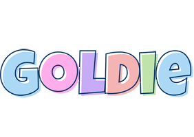 Goldie pastel logo