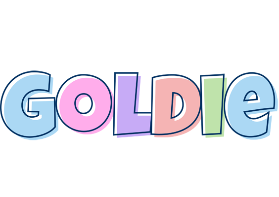 Goldie pastel logo