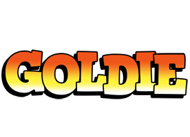 Goldie sunset logo