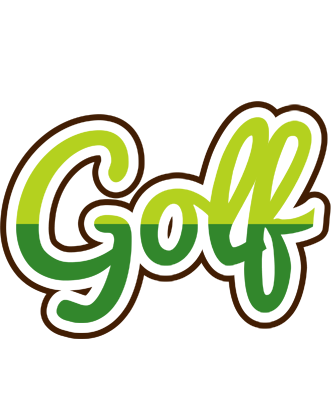 GOLF logo effect. Colorful text effects in various flavors. Customize your own text here: https://www.textgiraffe.com/logos/golfing/