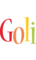 Goli birthday logo