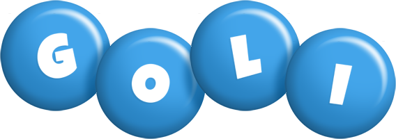 Goli candy-blue logo