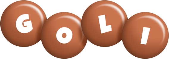 Goli candy-brown logo
