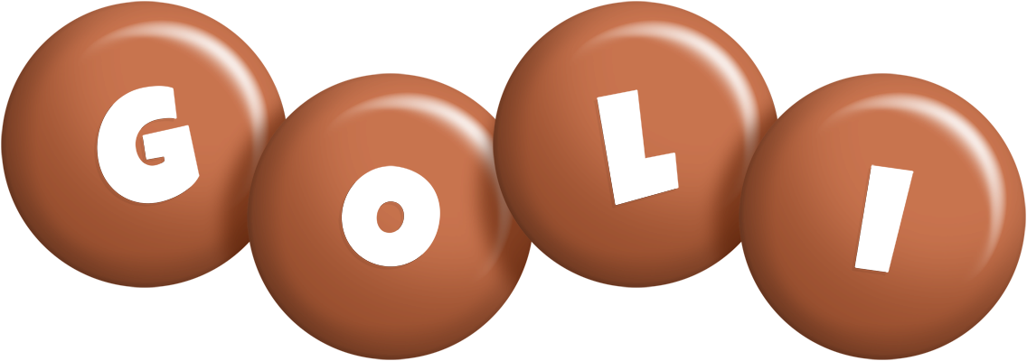 Goli candy-brown logo