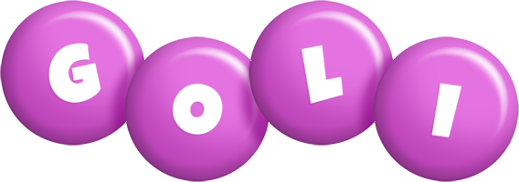 Goli candy-purple logo