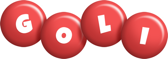 Goli candy-red logo