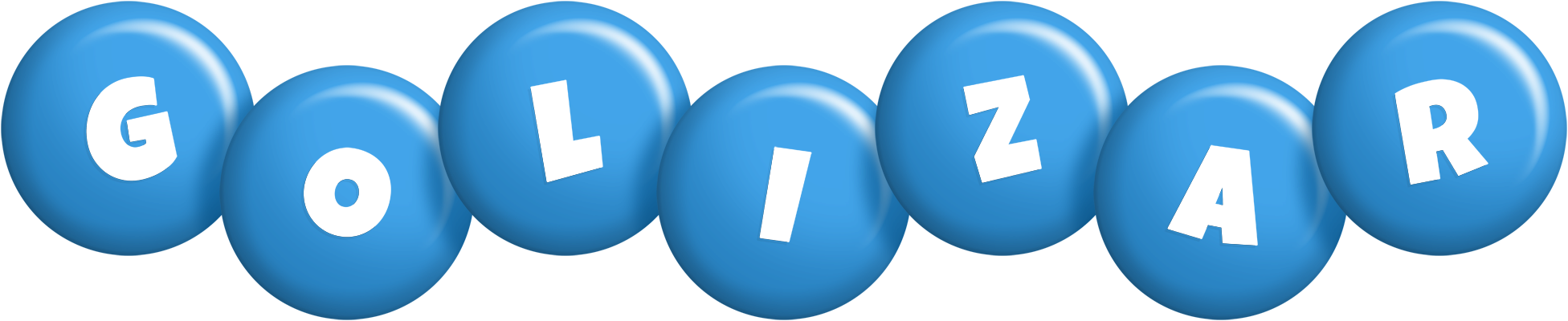 Golizar candy-blue logo