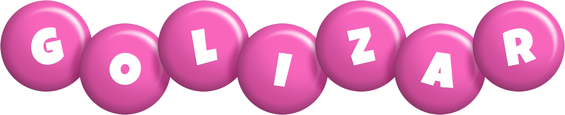 Golizar candy-pink logo