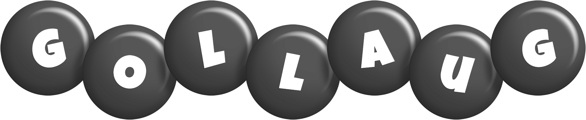 Gollaug candy-black logo
