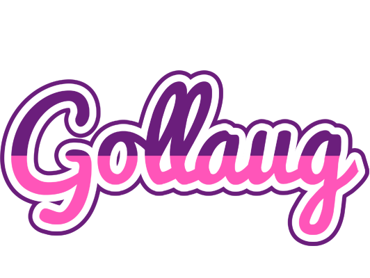 Gollaug cheerful logo