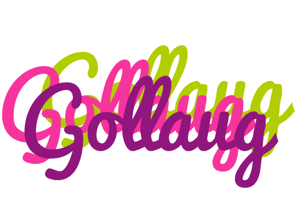 Gollaug flowers logo